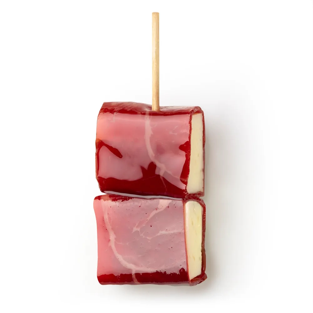 enrolladitos cecina queso